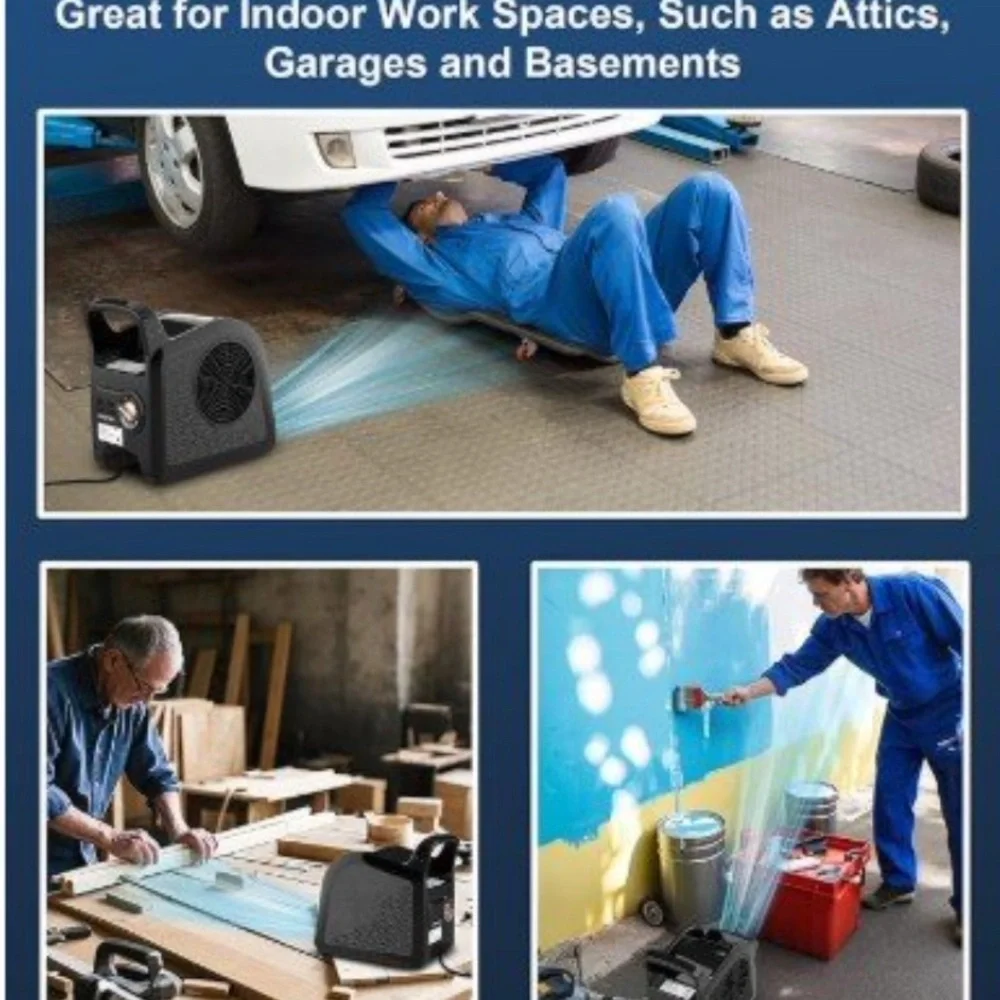 High Velocity Utility Fan for Drying,cooling,ventilating and exhausting - Picture 3 of 4